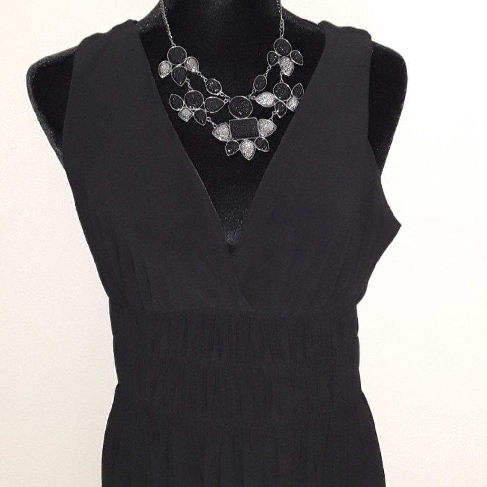 Epilogue black maxi gown dress sz XL